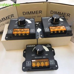 Dimmer 12v 24v điều chỉnh tăng giảm ánh sáng led dây